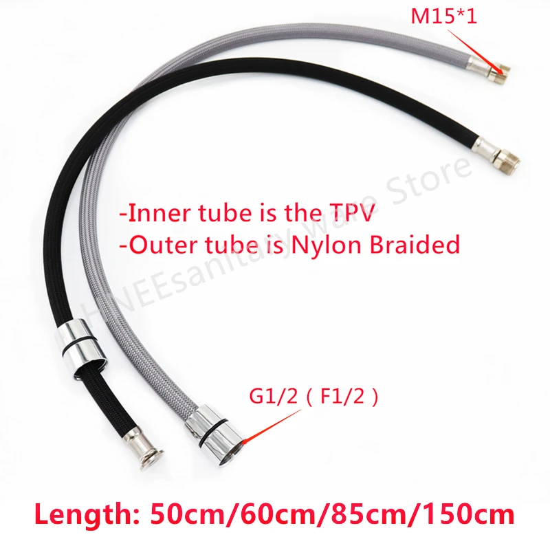 Flexible Hose Braided - 50 cm/60 cm/85 cm/150 cm F1/2