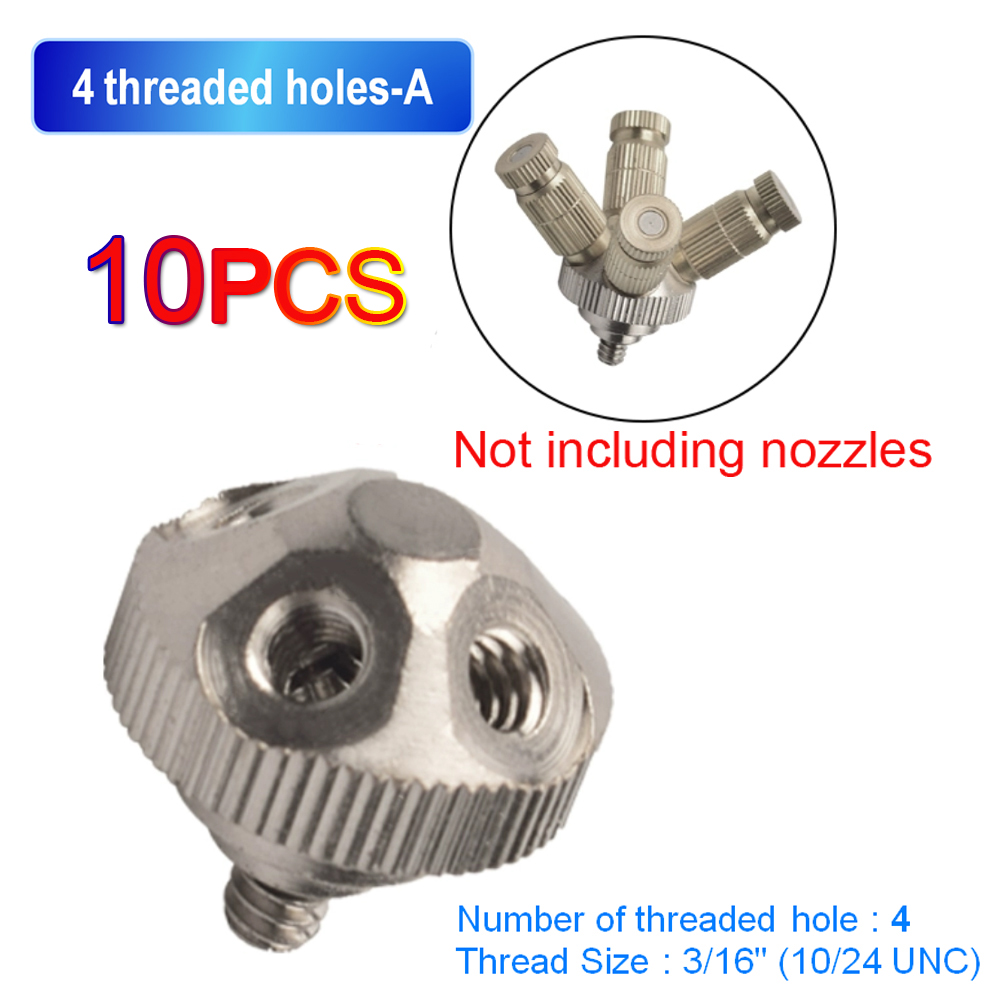 Compression Fitting Brass - 10 Stück 3/16 Zoll Schnellsteckverbinder, Außendurchmesser