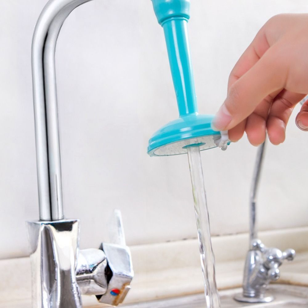Silicone Tap Washer - Silikon-Wasserhahn-Sprüher, Hochdruck, verstellbar, Wasserhahn-Extender, 360-Grad-Drehung, spritzwassergeschützt,