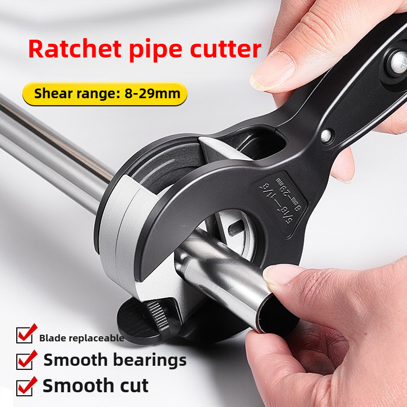 Pipe Cutter Ratchet - Neue Austauschbare Klinge PVC Rohr Ratsche
