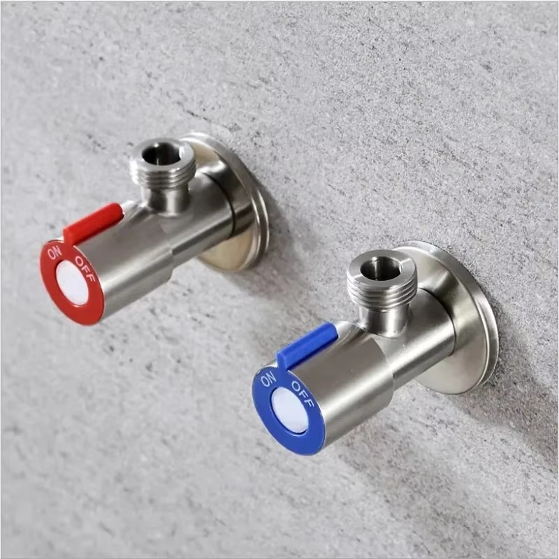Toilet Fill Valve - 1 Stück Dreiecksventil, Toiletten-Wasserstoppventil, Warmwasserbereiter-Ventil aus