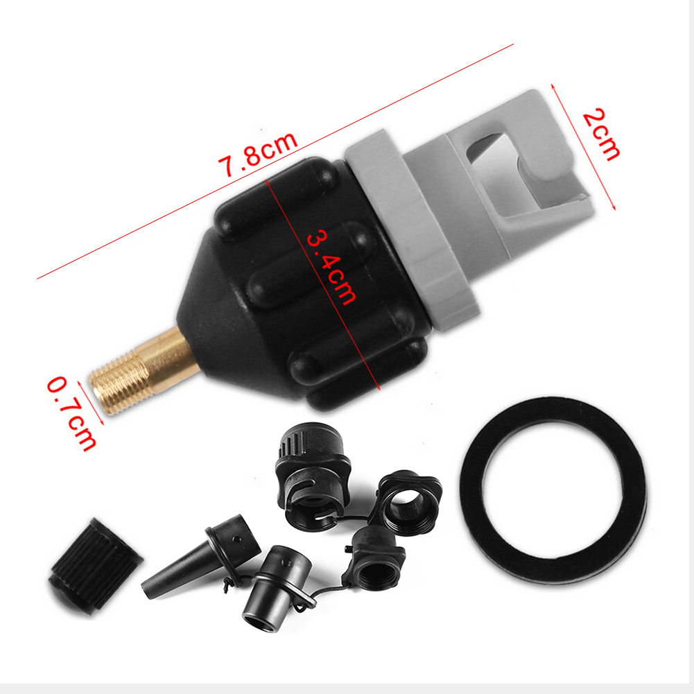 Float Ball Valve - Luftventiladapter für SUP-Board, aufblasbare Pumpe, Paddelboot,
