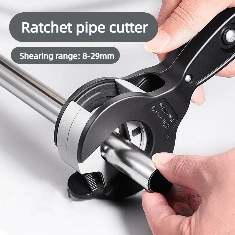 Pipe Cutter Ratchet - 1 Stück Ratschenrohrschneider zum Schneiden von