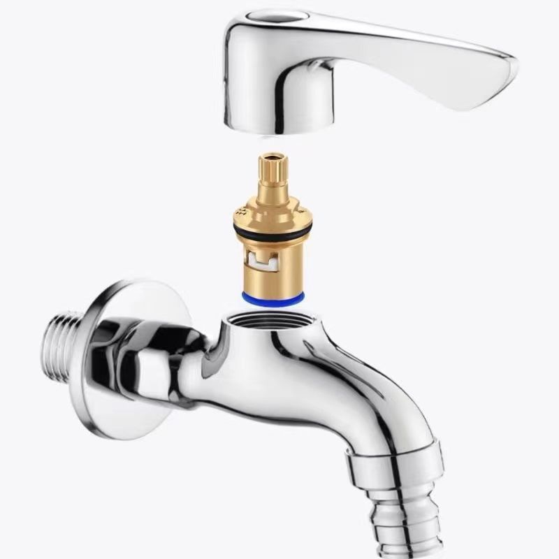 Basin Mixer Cartridge - G1 2 Keramik-Wasserhahnkartusche Ersatz-Messingventilkern Schnellöffnend Universell
