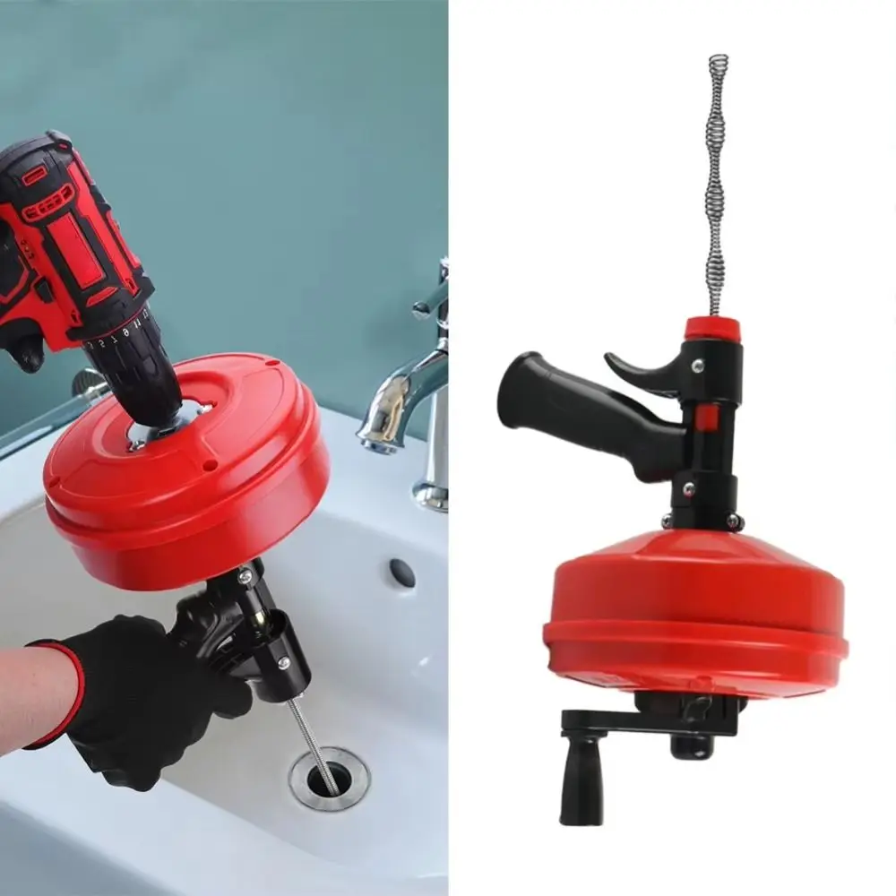 Drain Snake Flexible - Professionelle Abflussreinigungsspirale Flexibler Rohrreiniger 5-10m Länge