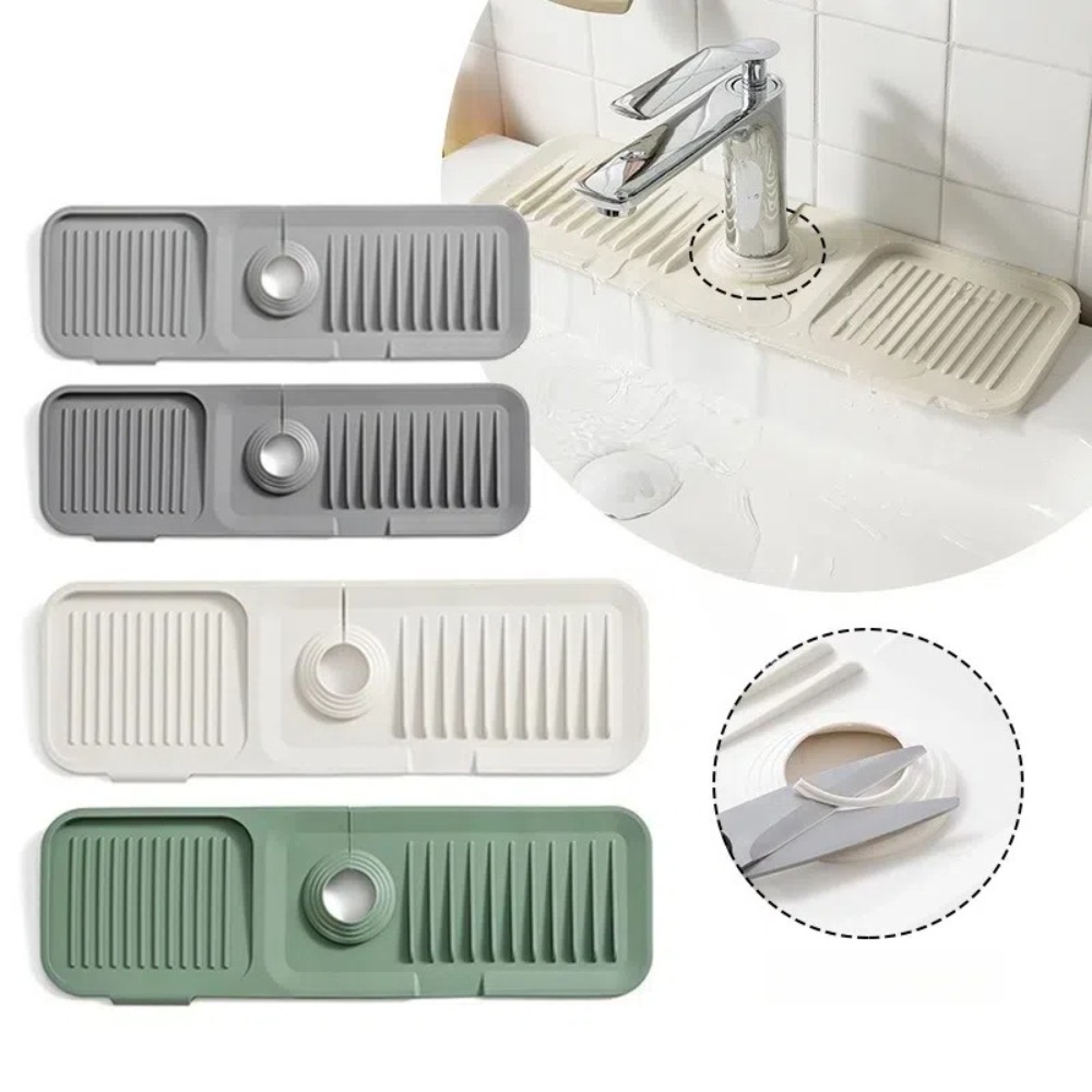 Silicone Tap Washer - Tragbare Silikon-Wasserhahnmatte, 37 cm/45 cm, verdickter