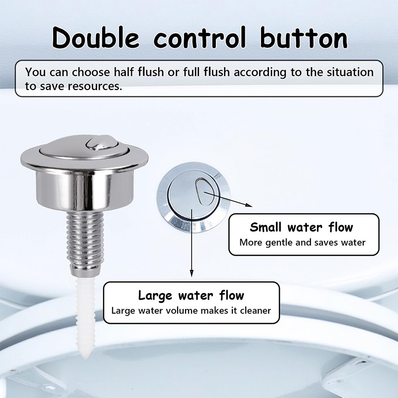 Dual-Flush-Toilettentaste Flus – Toilet Fill Valve Bewertung und Preis