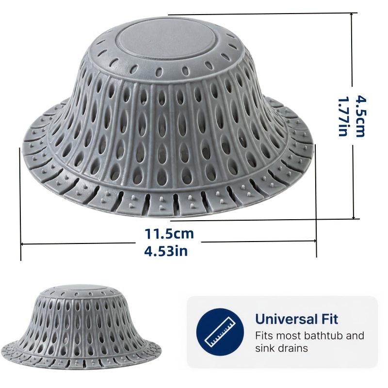 Faltbarer Silikon-Haarfänger,  – Drain Pipe Clip Bewertung und Preis