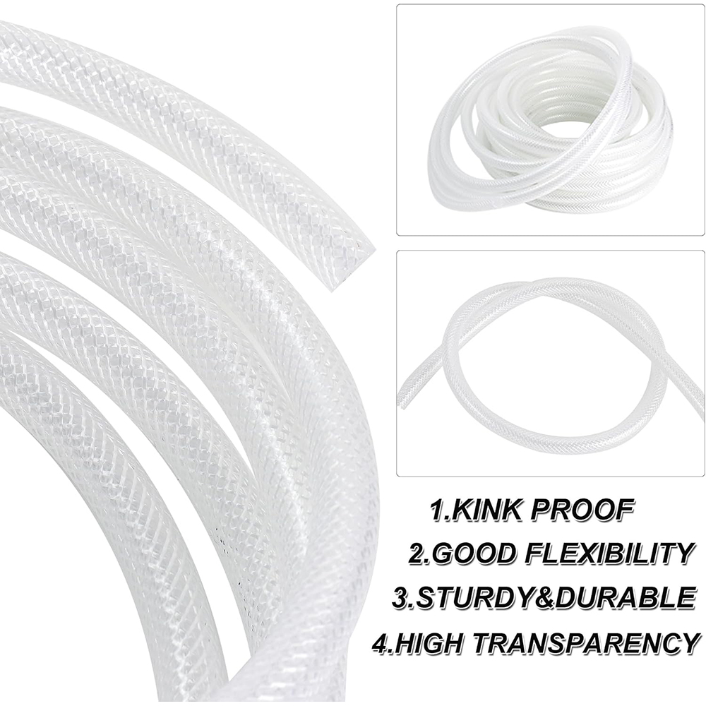 Hochdruckgeflochtener, durchsi – Flexible Hose Braided Bewertung und Preis