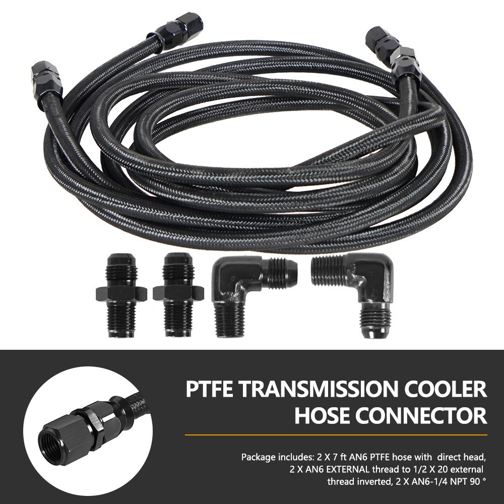 6AN Flexible PTFE Übertragung  – Flexible Hose Braided Bewertung und Preis