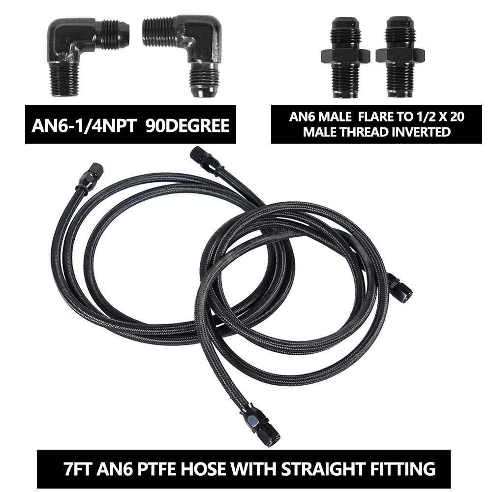 6AN Flexible PTFE Übertragung  – Flexible Hose Braided Bewertung und Preis