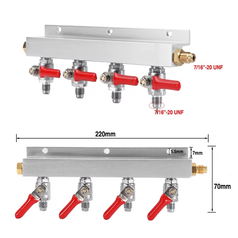 IMAICTUU 4-Wege-Gasverteiler C – Push Fit Connector Bewertung und Preis
