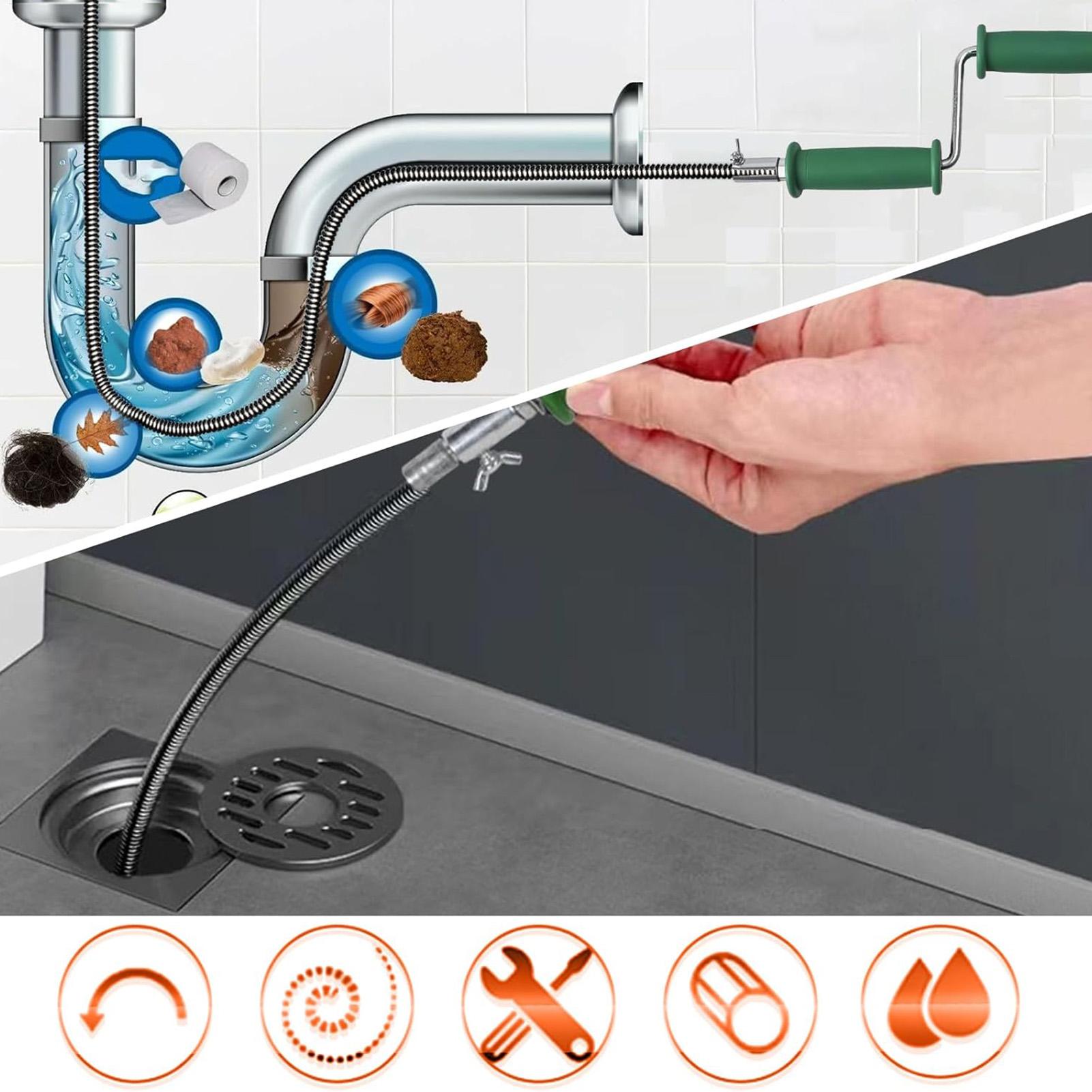 Abflussreiniger 4M Flexibler R – Drain Snake Flexible Bewertung und Preis