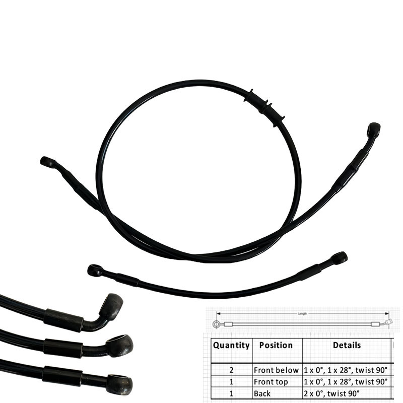 AN3 Moto hydraulischer gefloch – Ptfe Tape Thread Bewertung und Preis