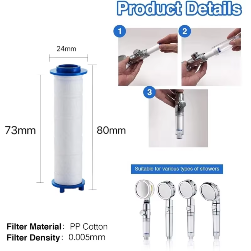 10 Stück Duschkopf-Ersatzfilte – Shower Valve Cartridge Bewertung und Preis