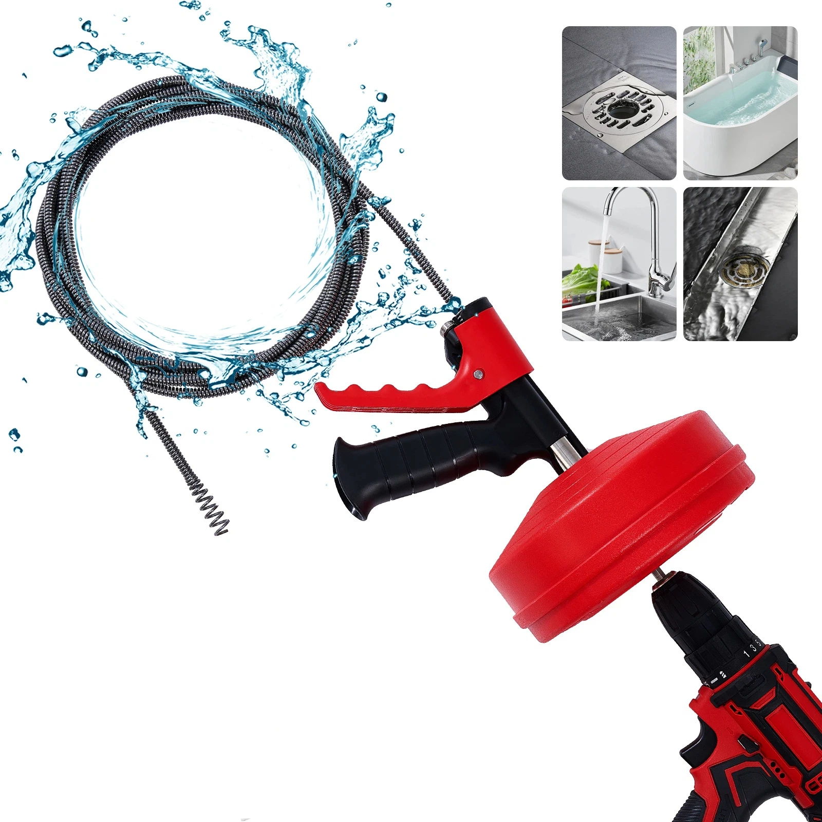 Professionelle Abflussreinigun – Drain Snake Flexible Bewertung und Preis