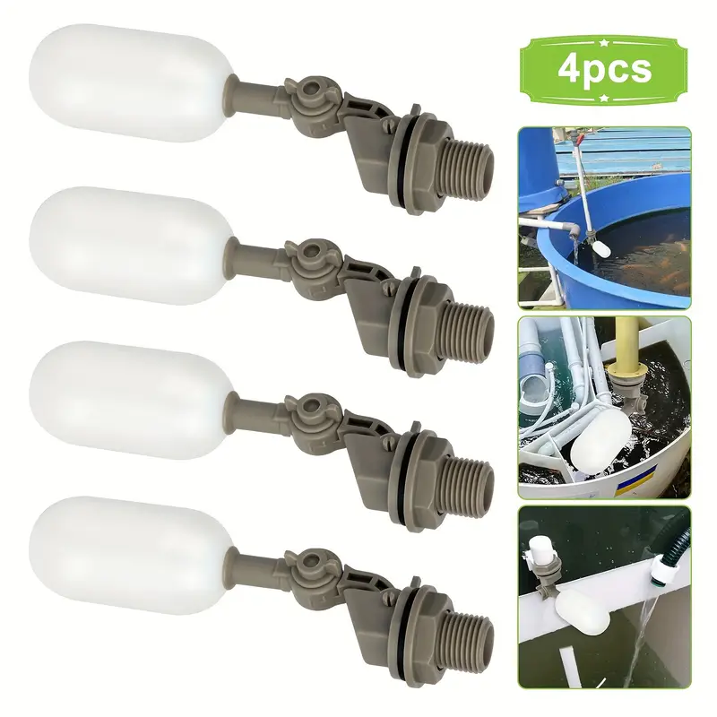 4Pcs Bauernhof Rinder Kunststo – Float Ball Valve Bewertung und Preis