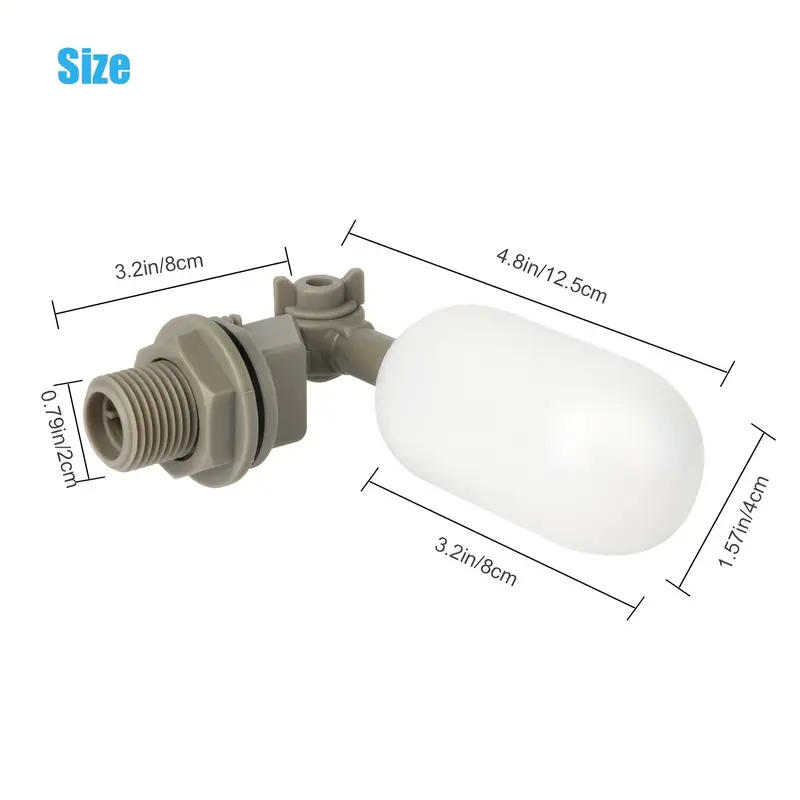 4Pcs Bauernhof Rinder Kunststo – Float Ball Valve Bewertung und Preis