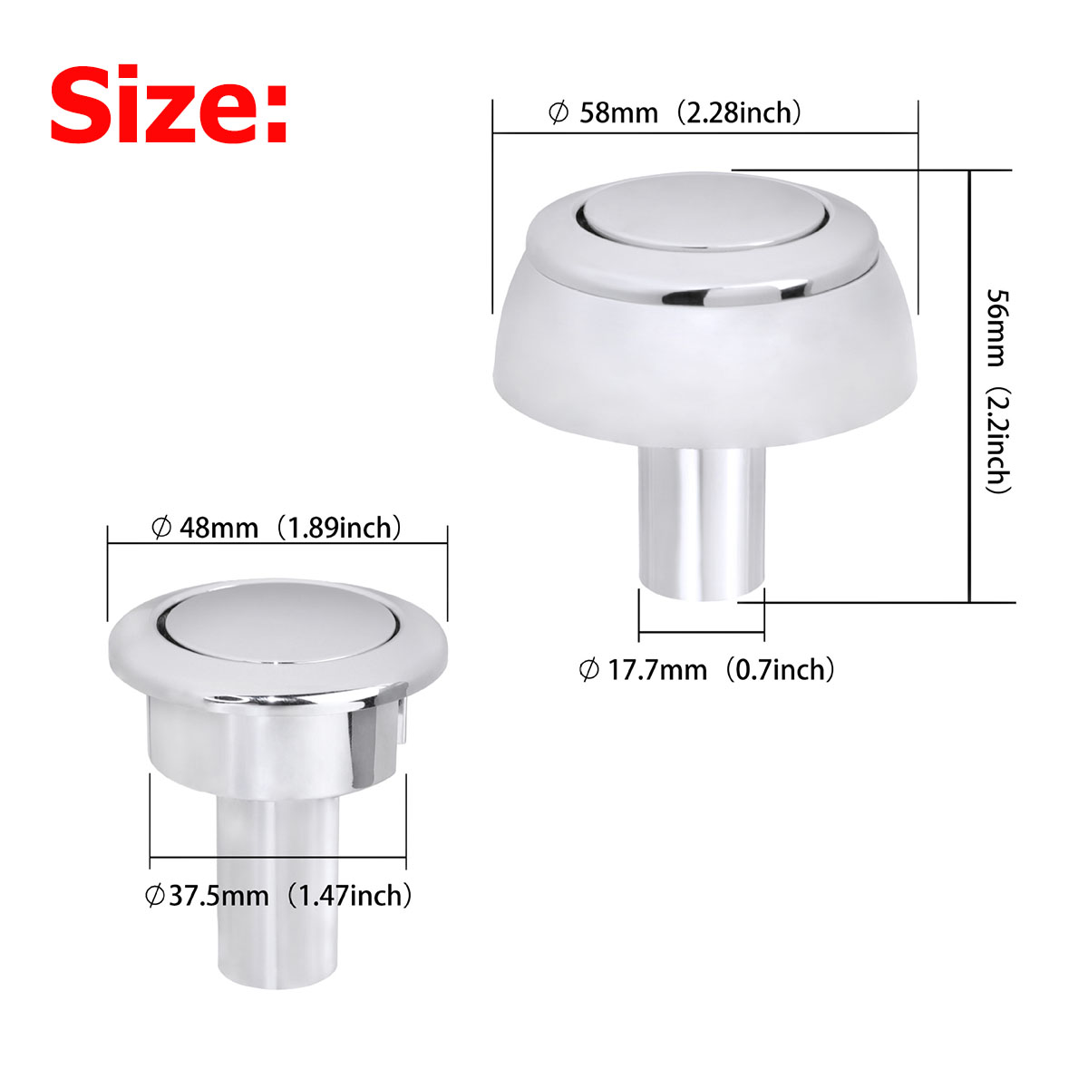 1 Stück/2 Stück 48mm Toiletten – Toilet Fill Valve Bewertung und Preis