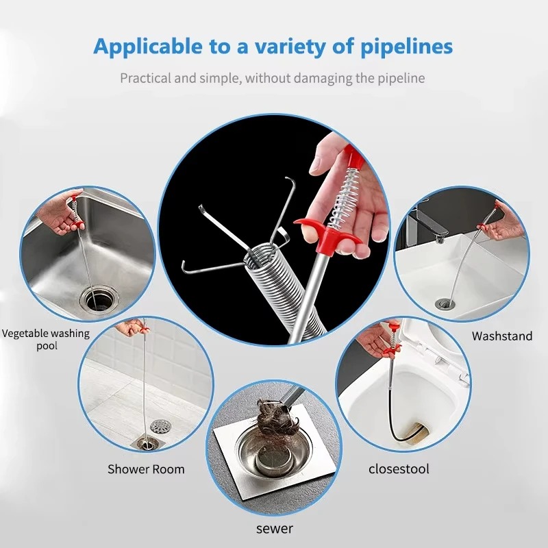 Flexible Feder Schlange Abflus – Drain Snake Flexible Bewertung und Preis