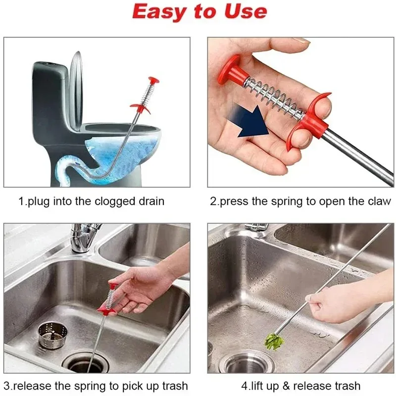 Flexible Feder Schlange Abflus – Drain Snake Flexible Bewertung und Preis